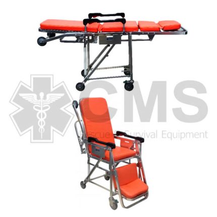 camilla de ambulancia convertible en silla, camilla de rescate, camilla de emergencia