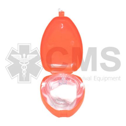máscara RCP, Pocket Mask, reanimación cardiopulmonar, respiración de rescate, equipo de primeros auxilios, protección para RCP, máscara de emergencia