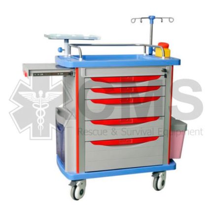 coche de paro emergencia abs, carro de paro emergencia, Carro de emergencia medica, Coche ABS para urgencias médicas, Carro para reanimación médica, Carro de paro para urgencias