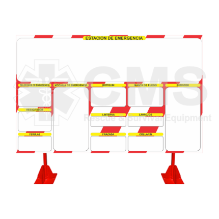 estación de primeros auxilios, estación de emergencia, estación de emergencia para trabajo
