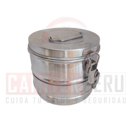 tambor de acero inoxidable