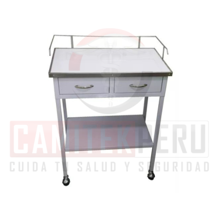 coche de curaciones de 2 cajones