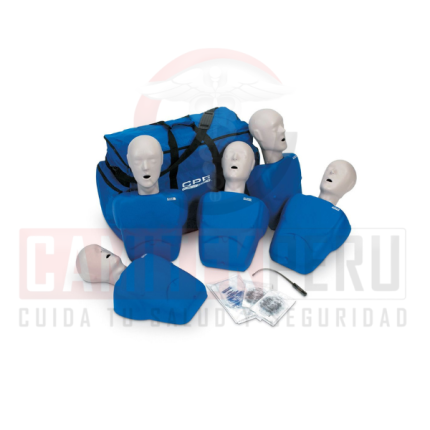 maniquí rcp de torso adulto, maniqui para maniobra Heimlich, respiración boca a boca, reanimación rcp