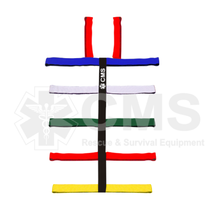 correa Spider de sujeción 10 puntos, correas de múltiple sujeción, accesorios para camillas, correa de inmovilización, correa de seguridad, correa para camilla rígida